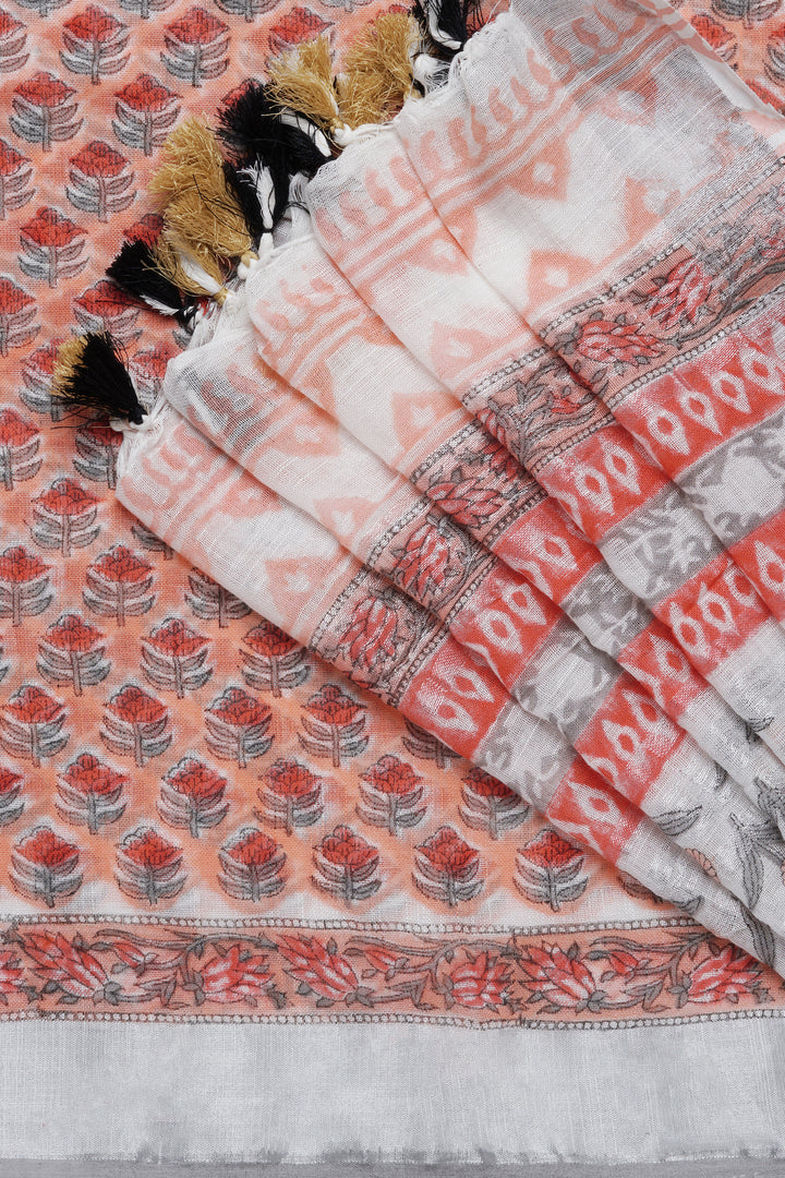 Teejh Urmila Linen Saree