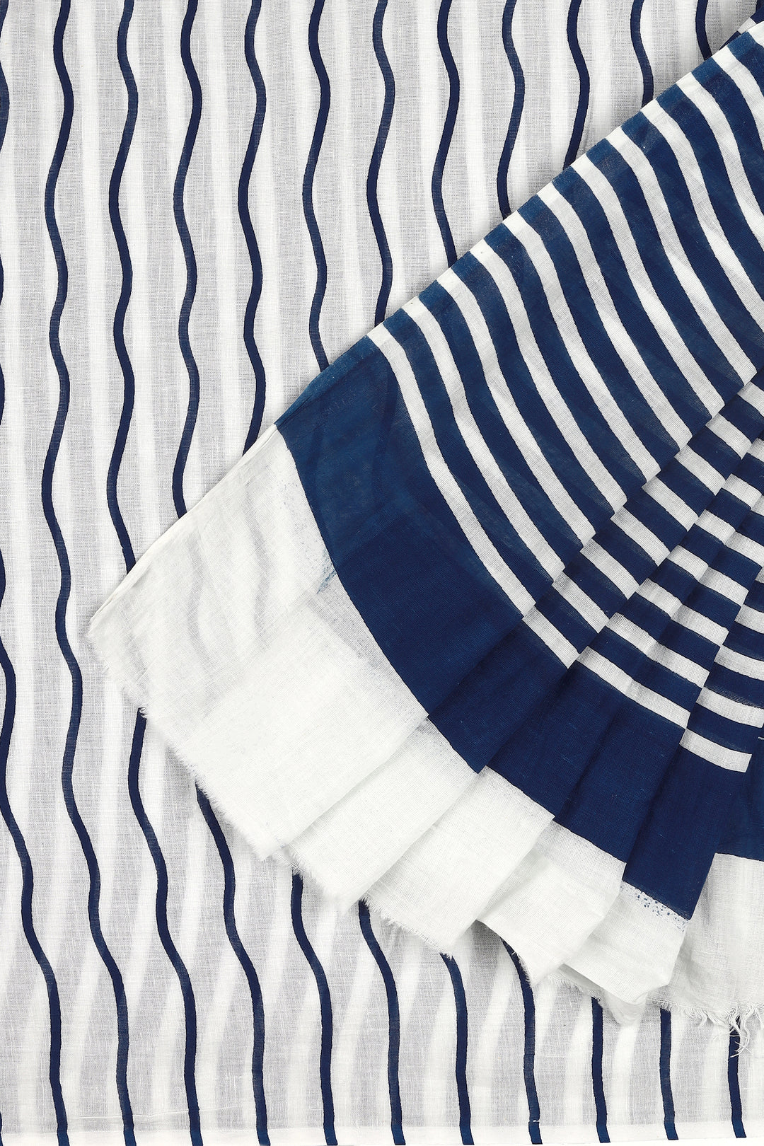 Teejh Vasanti Mulmul Cotton Saree