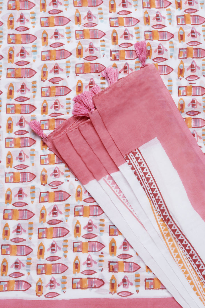 Teejh Jyotsna Mulmul Cotton Saree