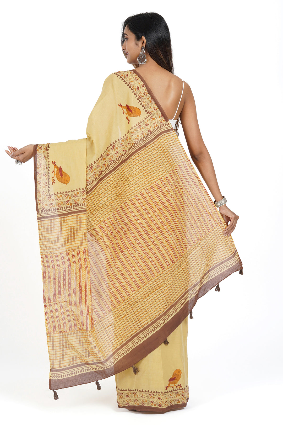 Teejh Vimala Mulmul Cotton Saree