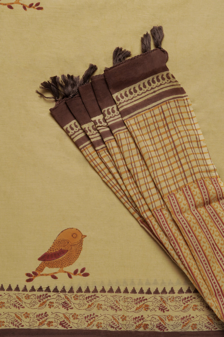 Teejh Vimala Mulmul Cotton Saree