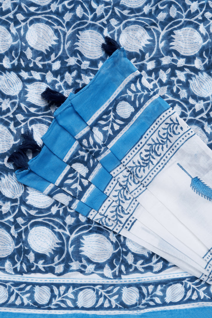 Teejh Vandana Mulmul Cotton Saree