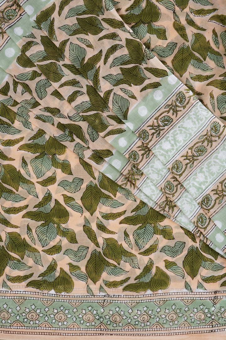 Teejh Malathi Mulmul Cotton Saree