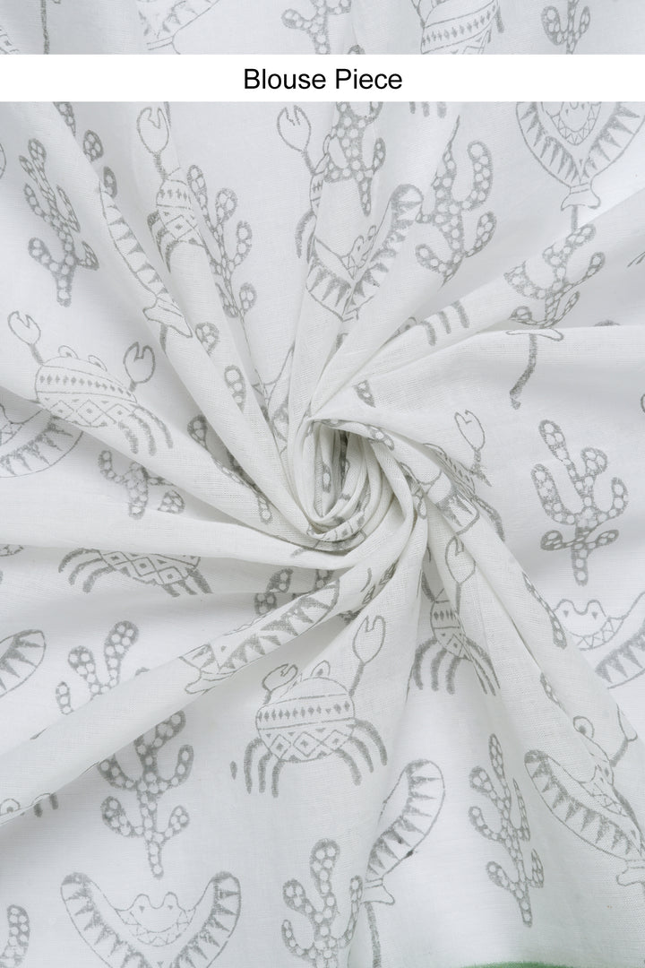 Teejh Sushma Mulmul Cotton Saree