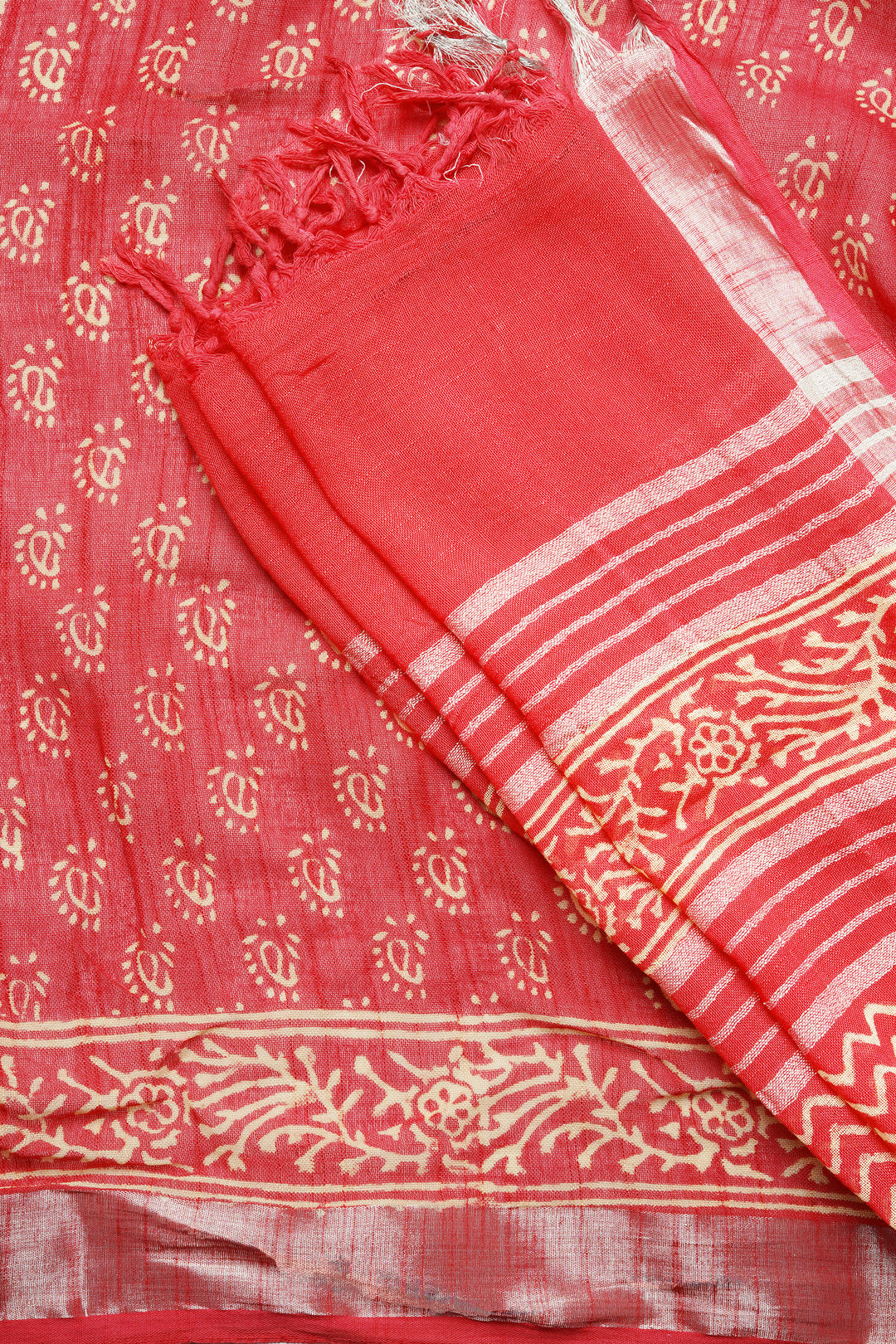 Teejh Shakuntala Linen Saree
