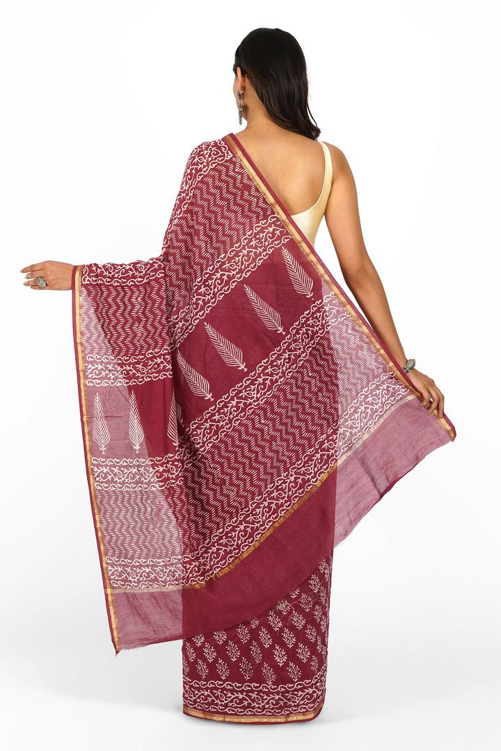 Teejh Devyani Chanderi Saree