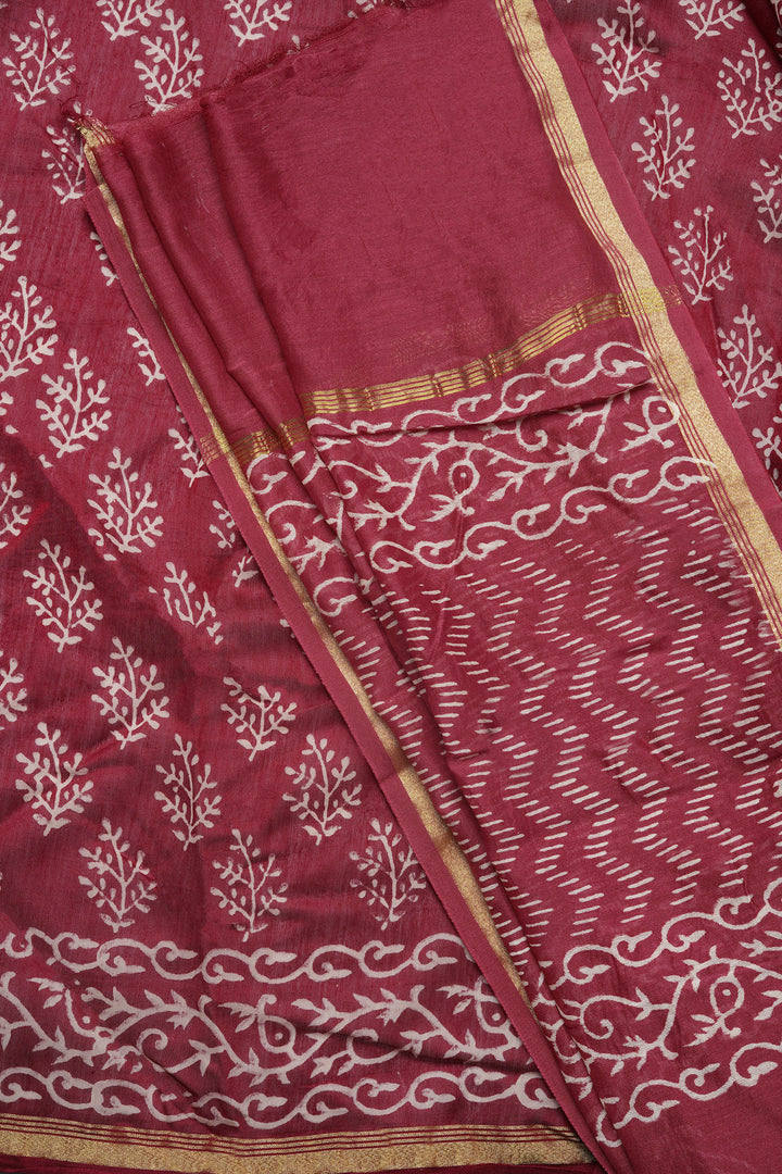 Teejh Devyani Chanderi Saree