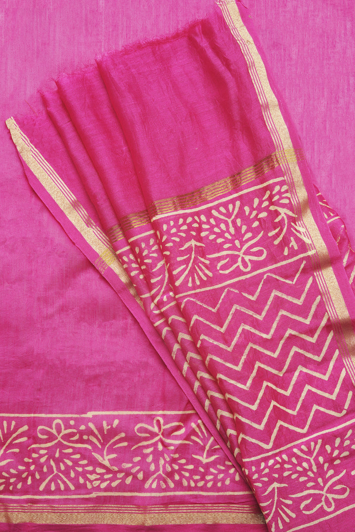 Teejh Sridevi Chanderi Saree