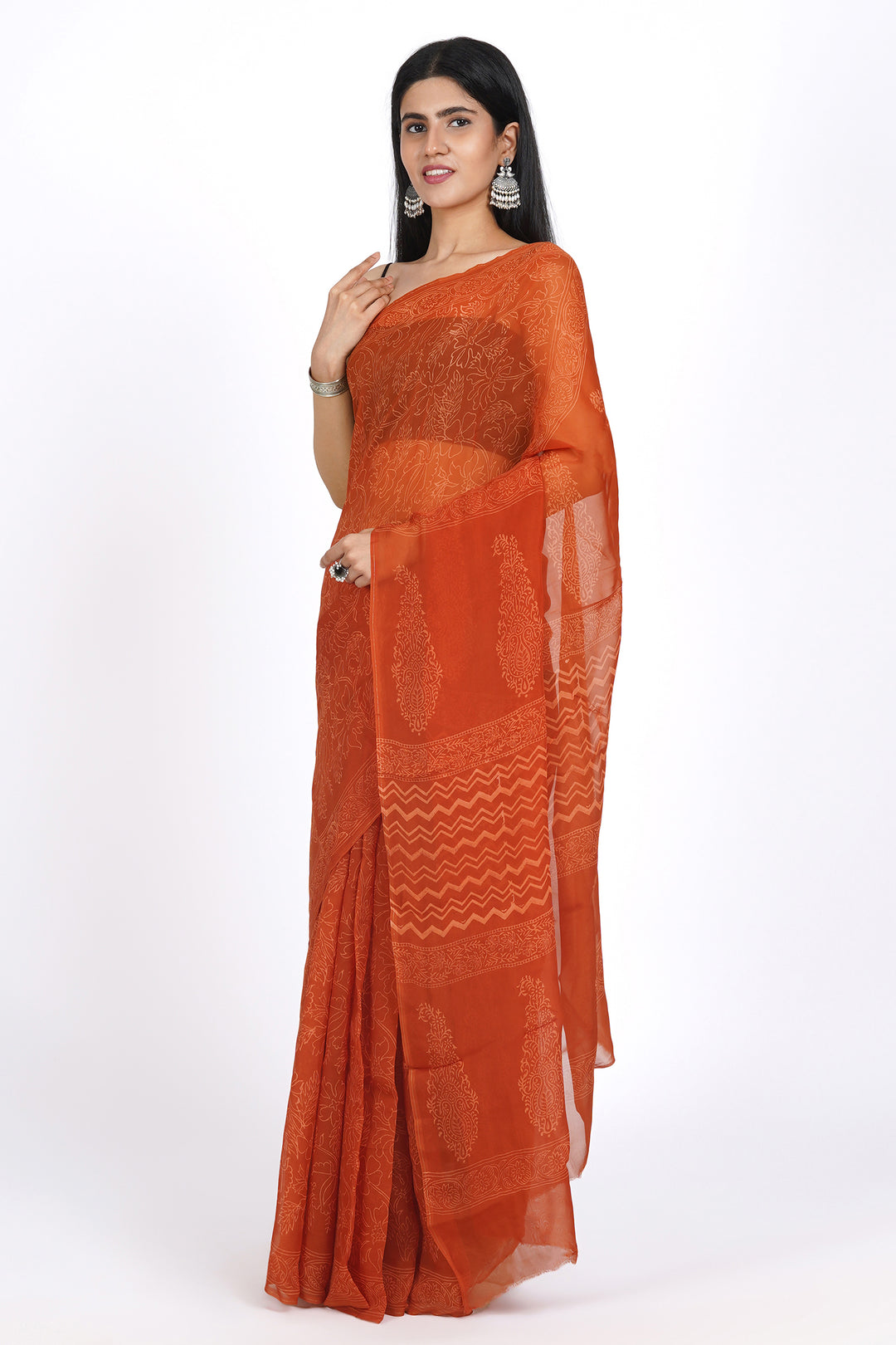 Teejh Rabi Organza Saree
