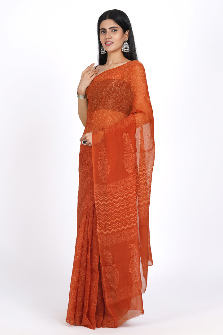 Teejh Rabi Organza Saree