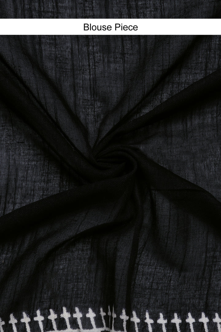 Teejh Whispering Winds Linen Saree