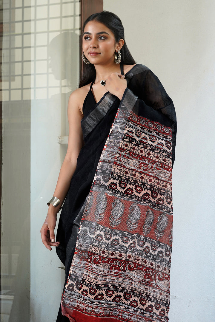 Teejh Rustic Radiance Saree