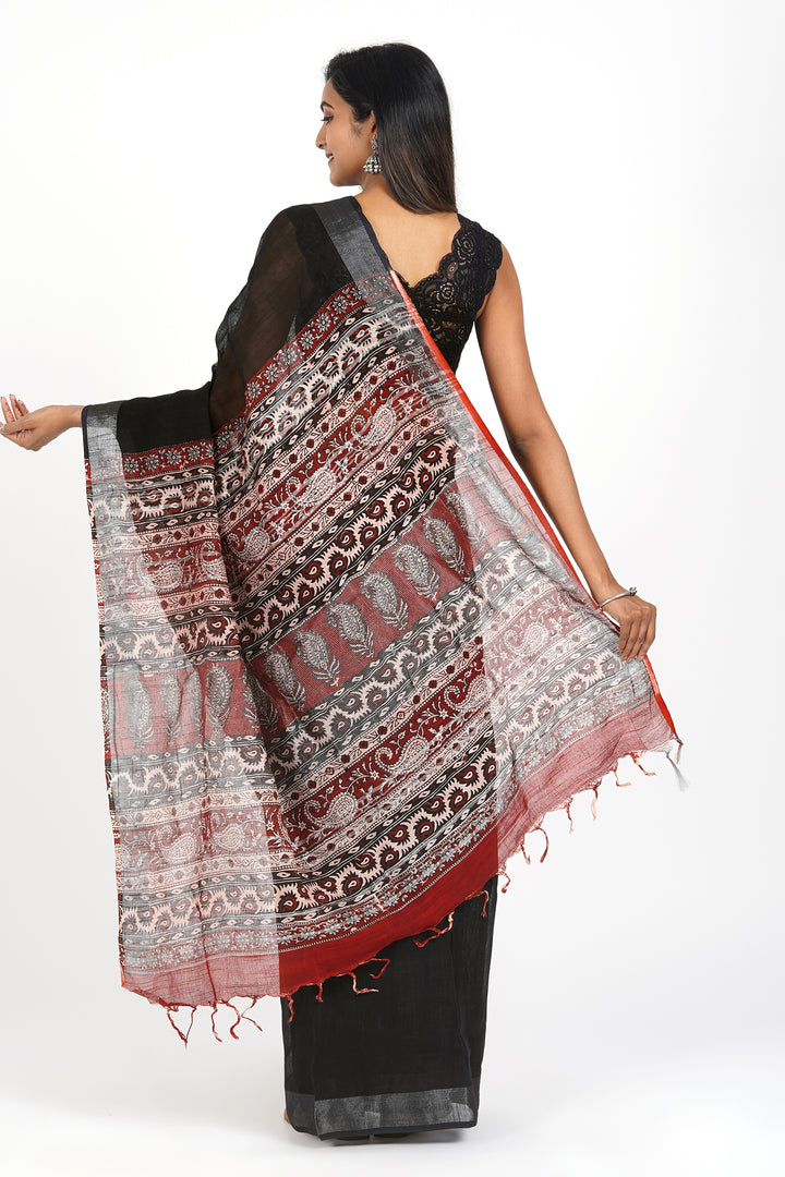 Teejh Rustic Radiance Saree