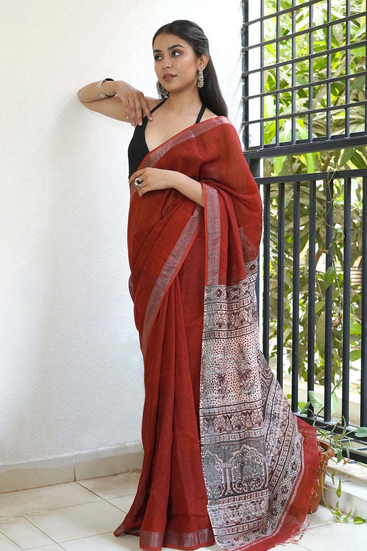 Teejh Ruby Whispers Saree