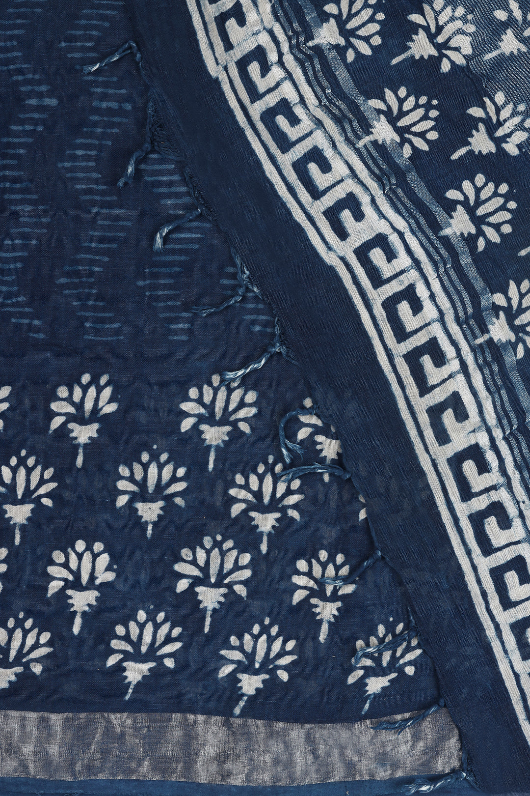 Teejh Navy Serenade Saree