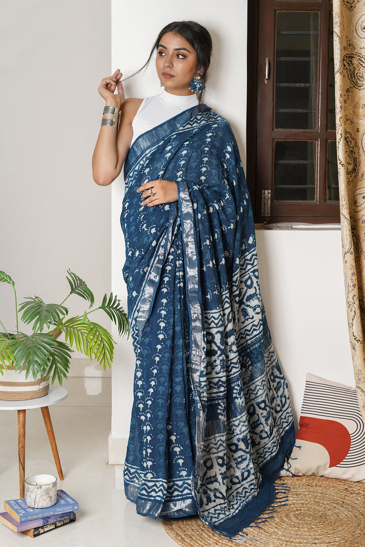 Teejh Whispering Waves Saree