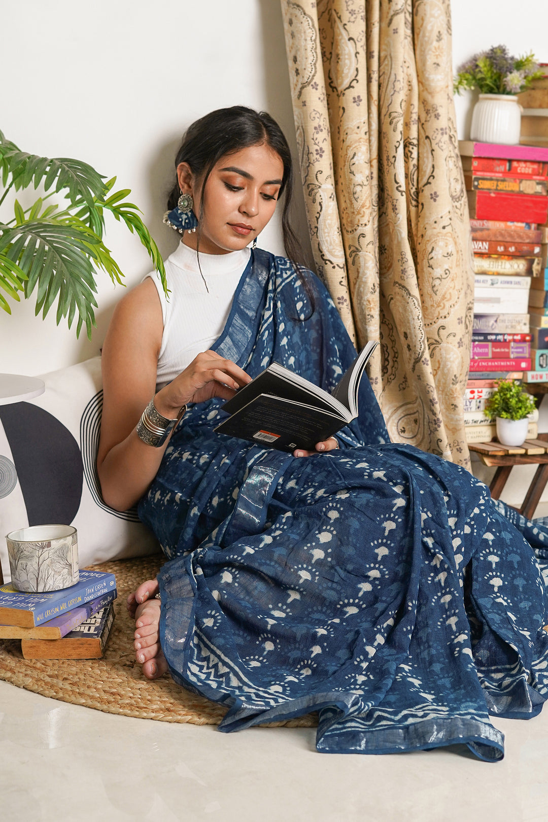 Teejh Whispering Waves Saree
