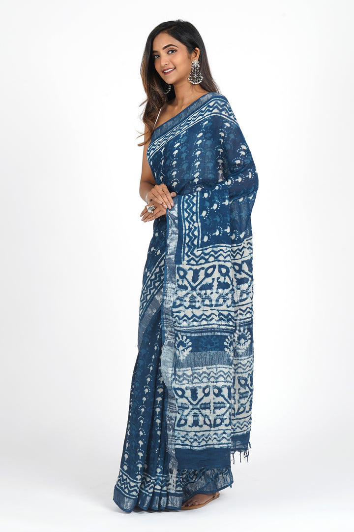 Teejh Whispering Waves Saree