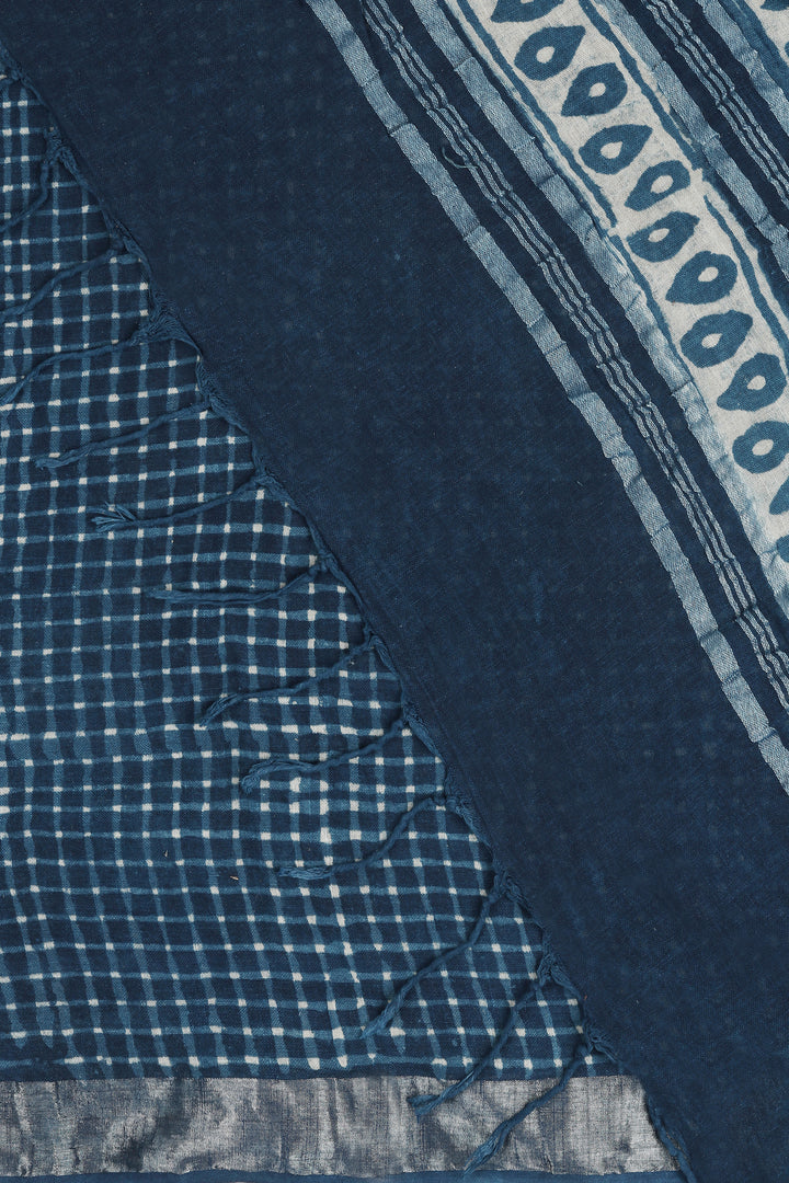 Teejh Midnight Cascade Saree