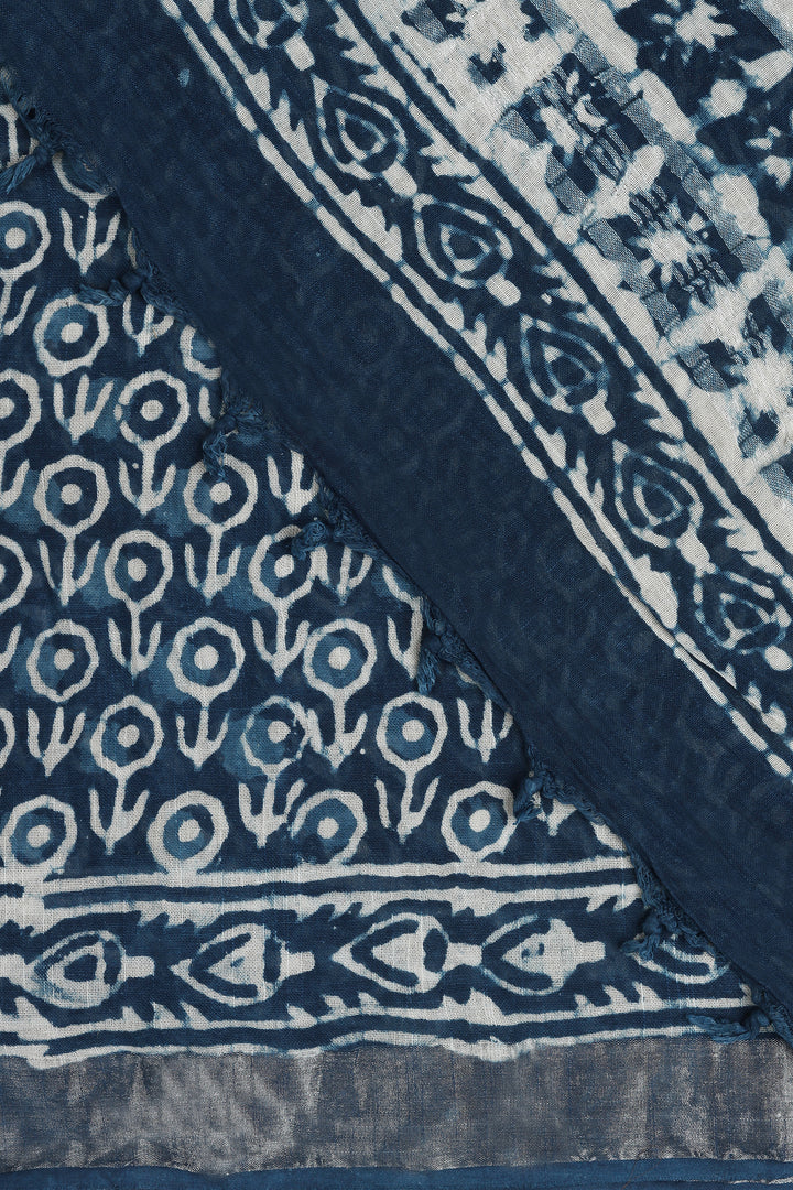 Teejh Velvet Nightfall Saree