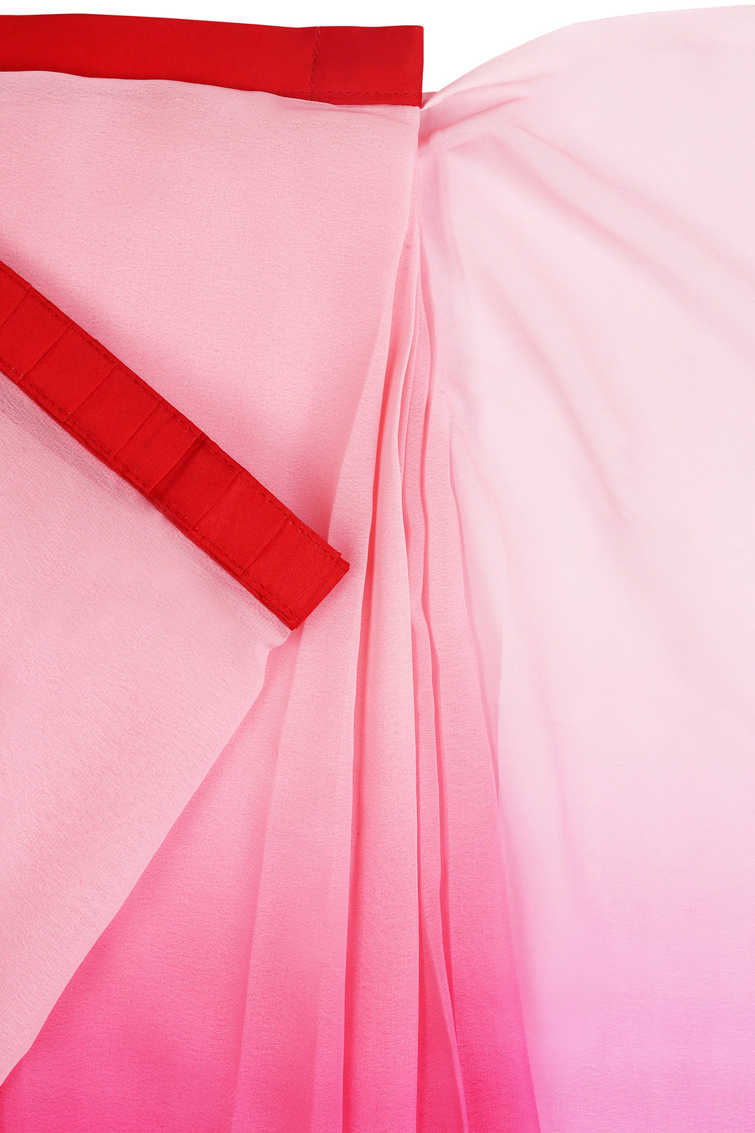 Teejh Peachy Perfection Pre-Draped Saree
