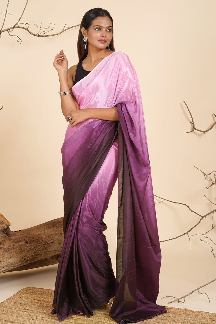 Teejh Velvet Vista Pre-Draped Saree