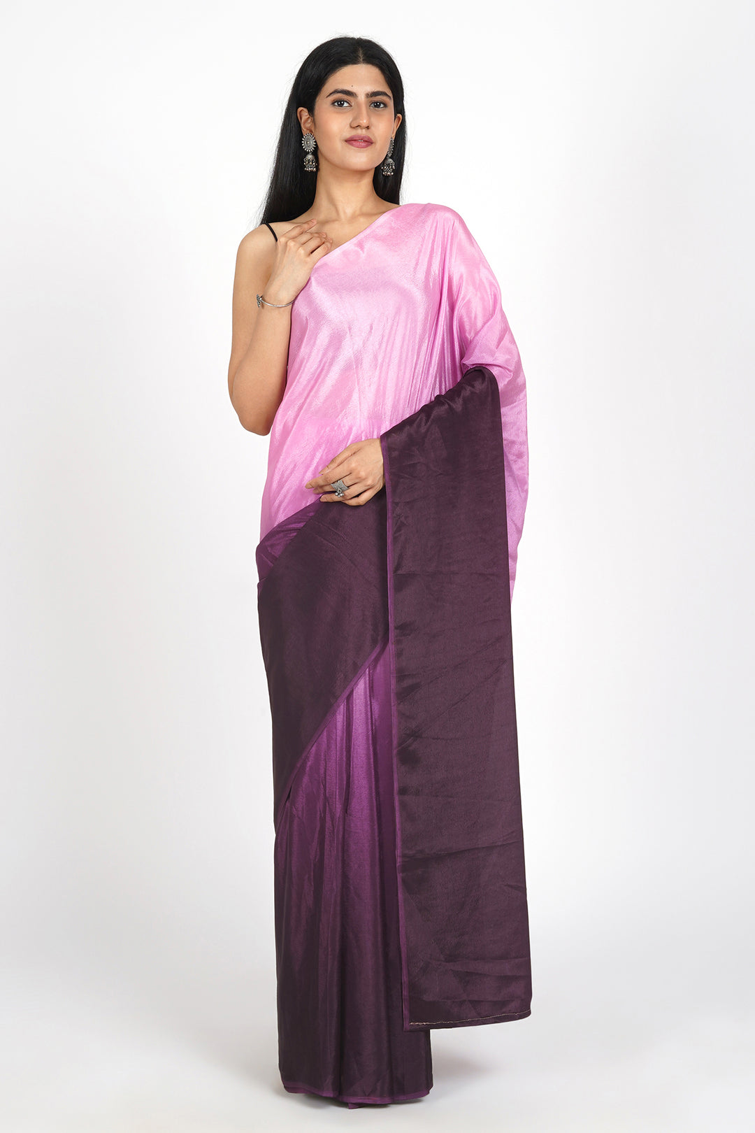 Teejh Velvet Vista Pre-Draped Saree