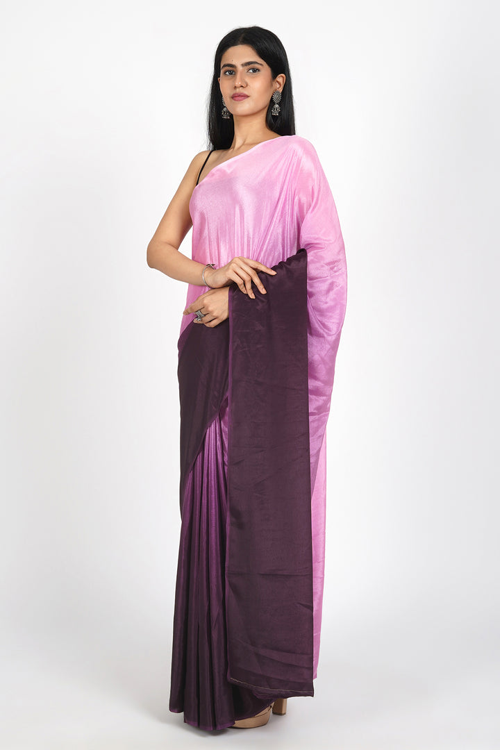 Teejh Velvet Vista Pre-Draped Saree
