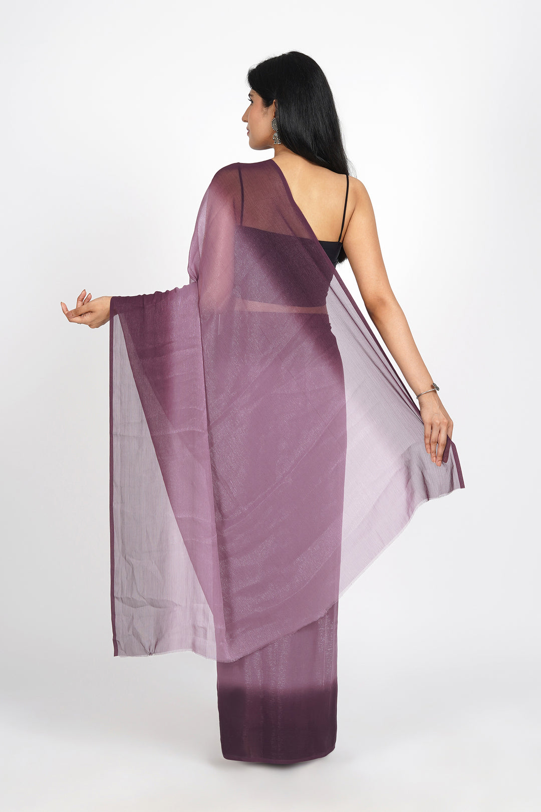Teejh Opulent Ombre Pre-Draped Saree