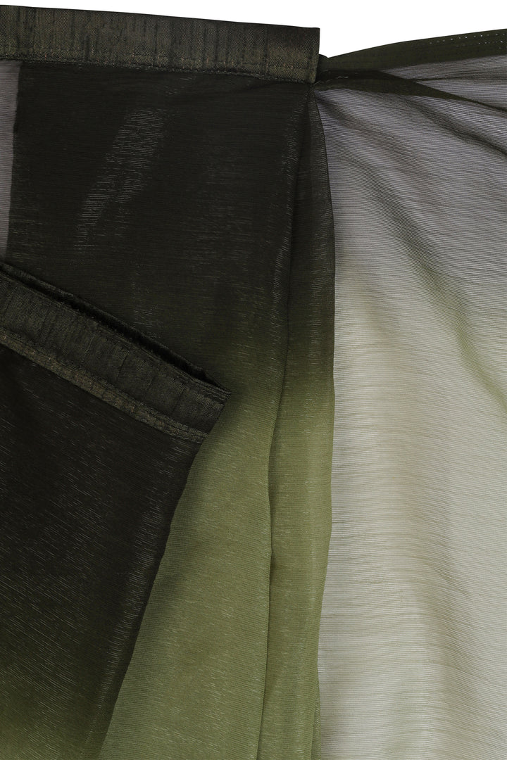 Teejh Mossy Meadow Pre-Draped Saree
