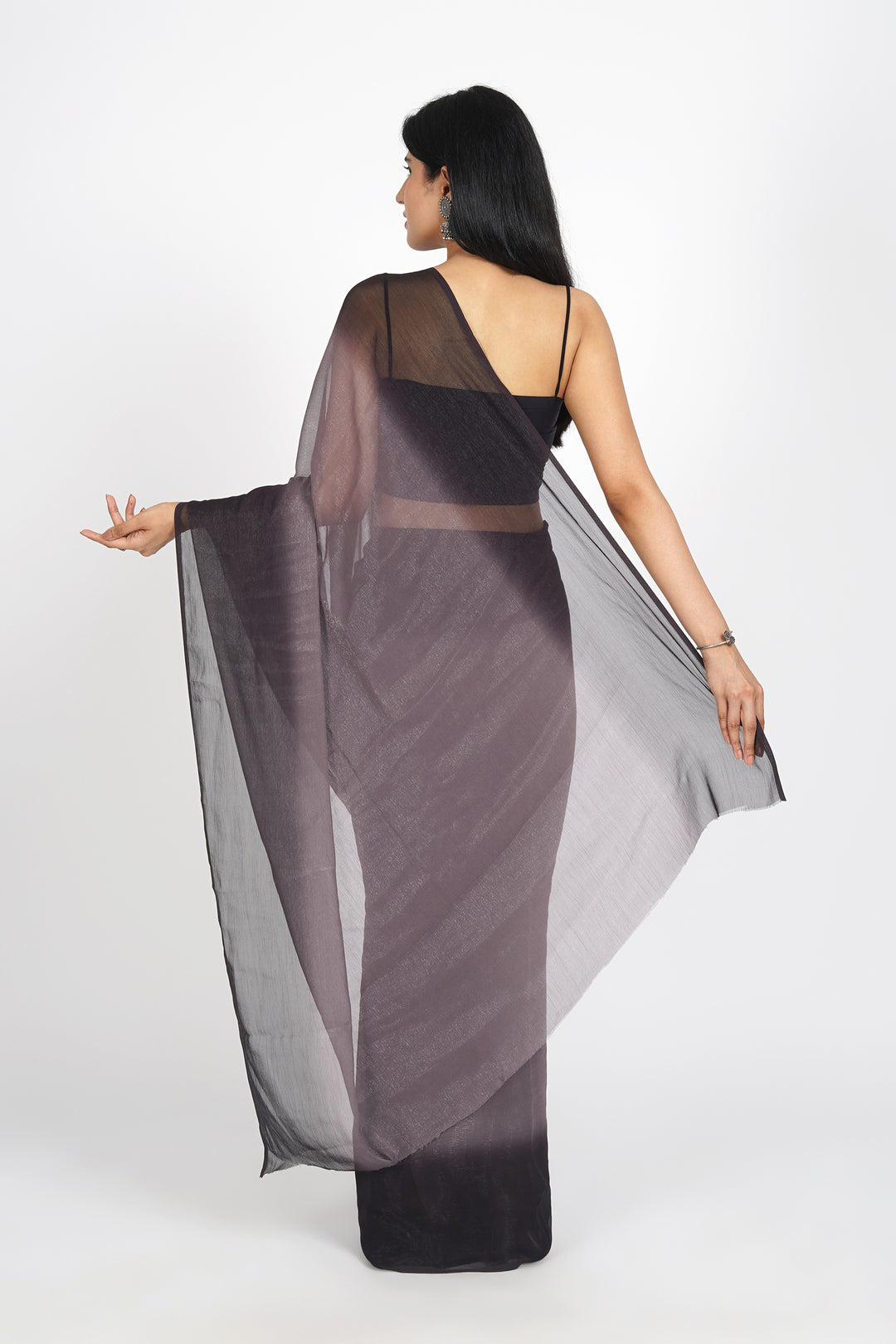 Teejh Mystic Mauve Pre-Draped Saree