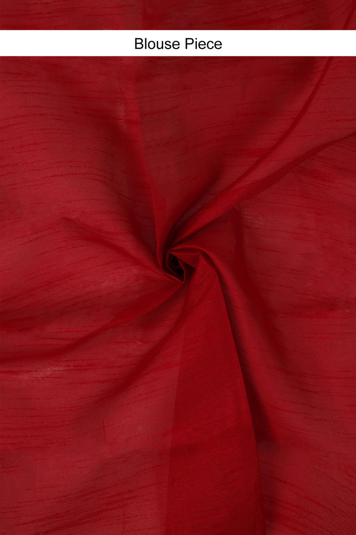 Teejh Scarlet Whispers Organza Saree