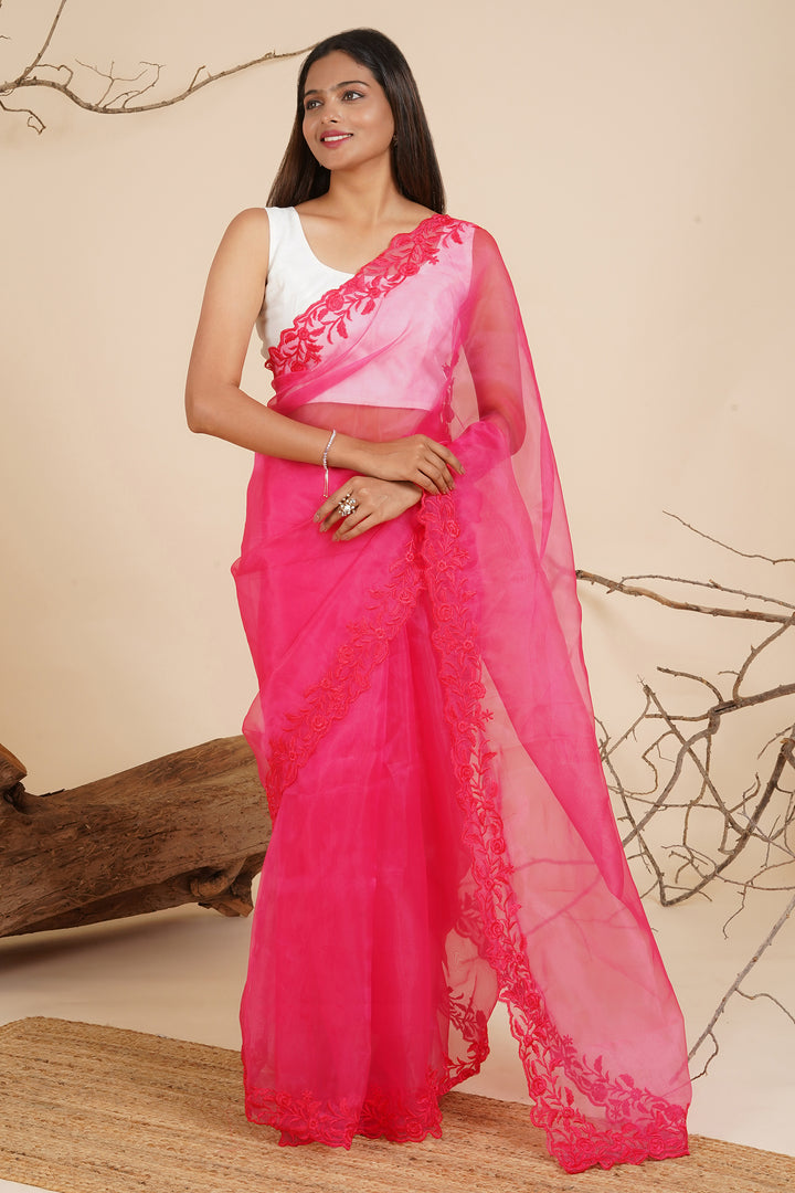 Teejh Spring Serenade Organza Saree
