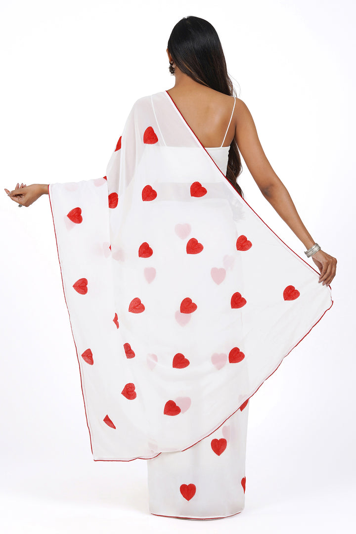 Teejh Sweetheart Serenade Georgette Saree
