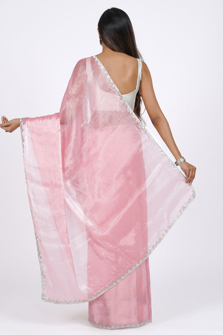 Teejh Orchid Whisper Tissue Saree