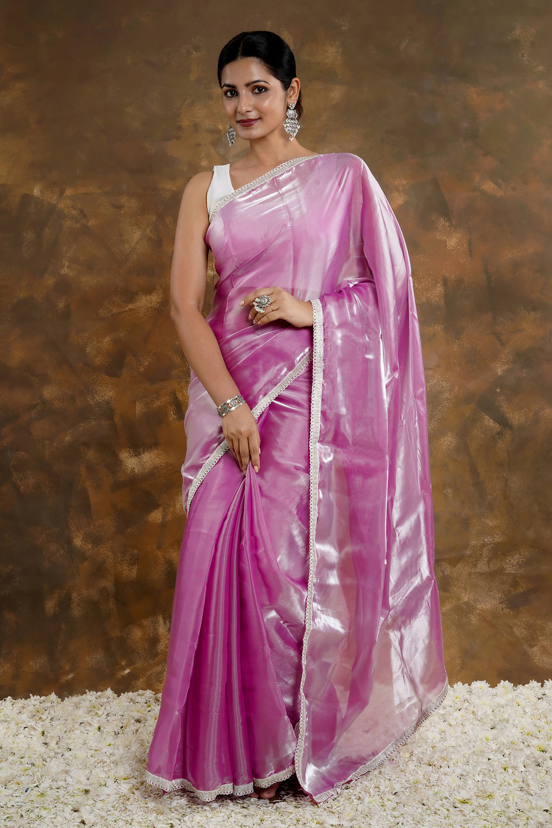 Teejh Paisley Paradise Tissue Saree