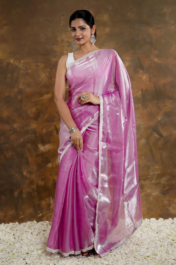 Teejh Paisley Paradise Tissue Saree