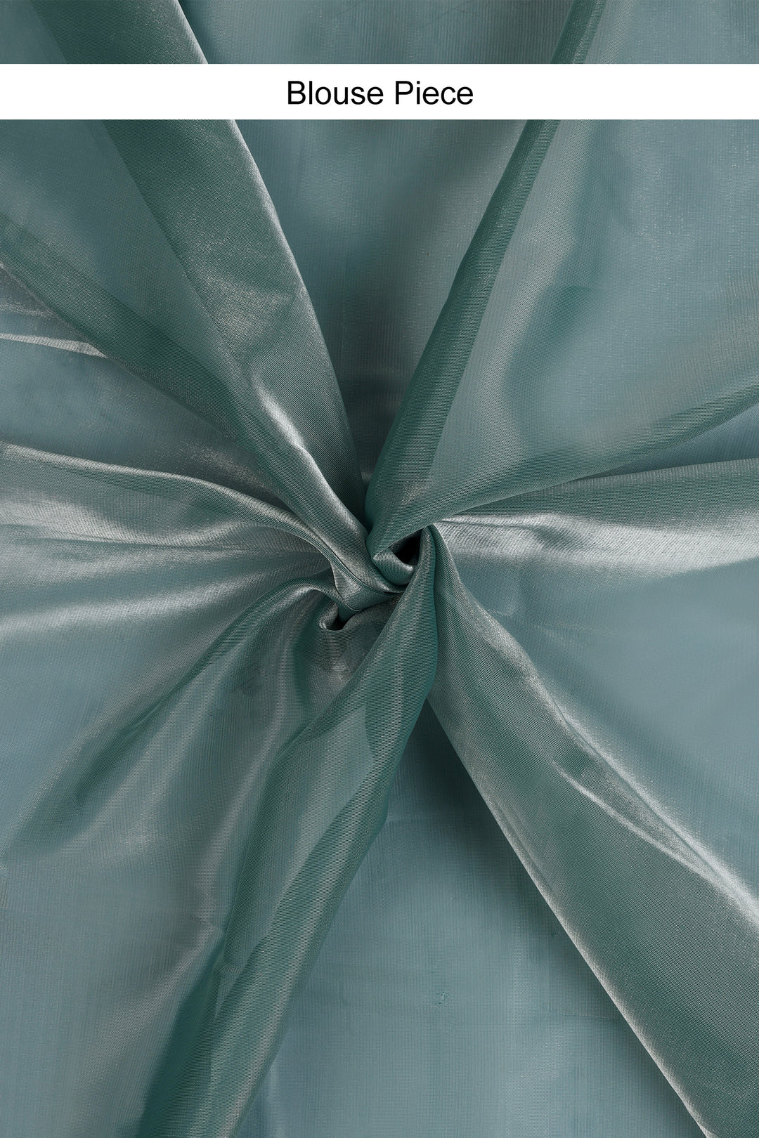 Teejh Sea Foam Green Tissue Pre-Draped Saree