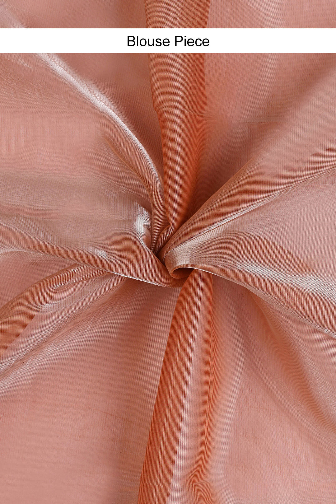 Teejh Pearly Peach Tissue Saree