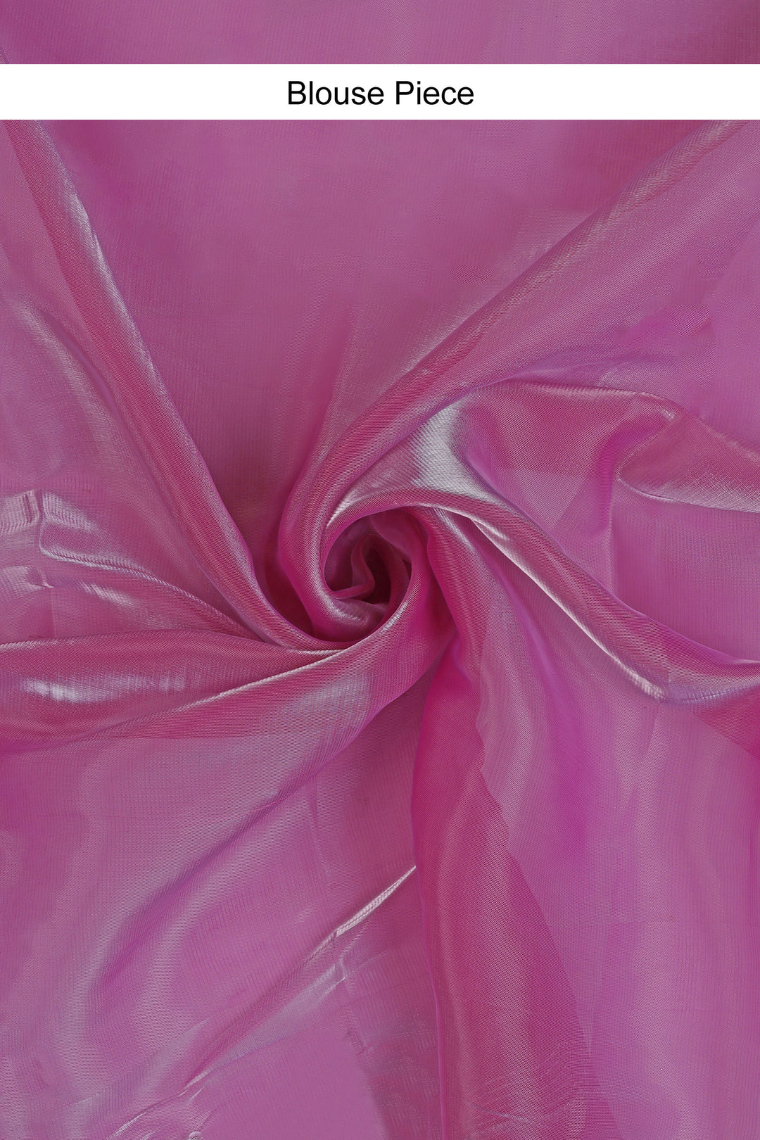 Teejh Pearlescent Pink Tissue Saree