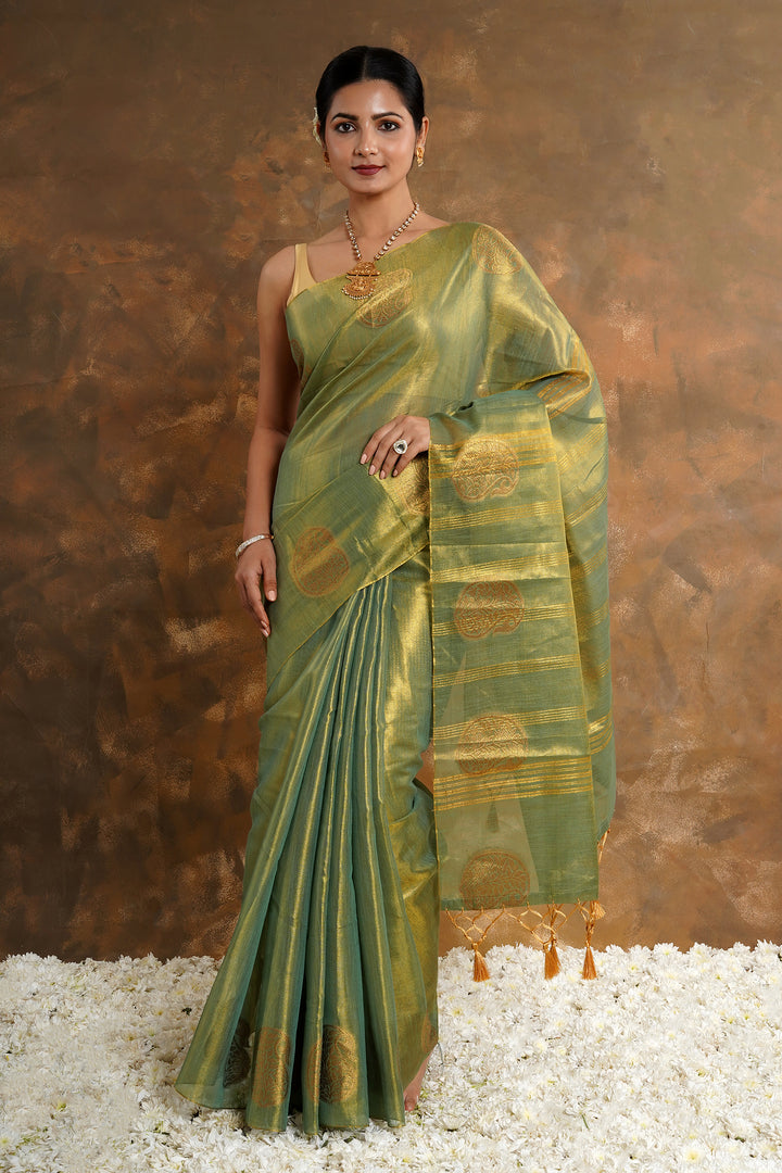 Teejh Shakti Tissue Silk Saree