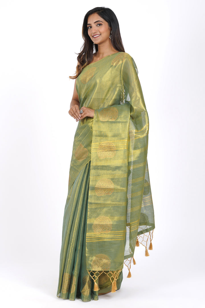 Teejh Shakti Tissue Silk Saree