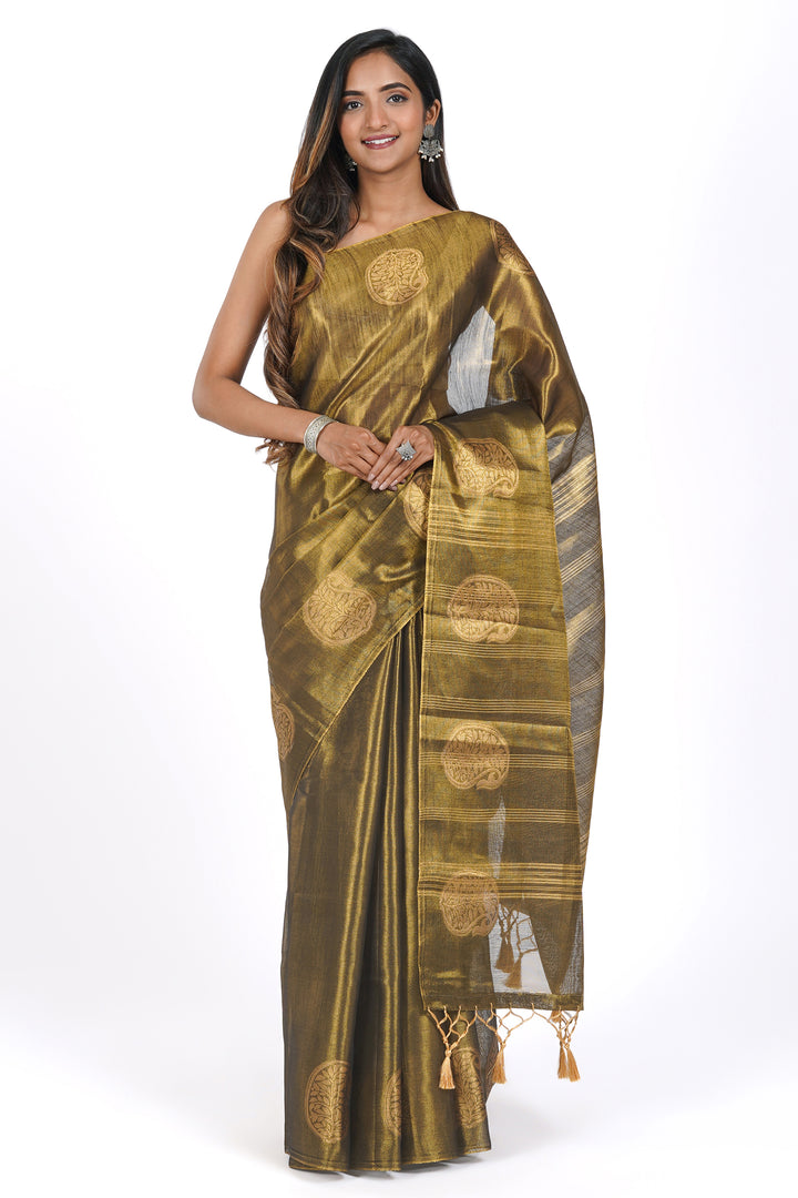 Teejh Indumati Tissue Silk Saree