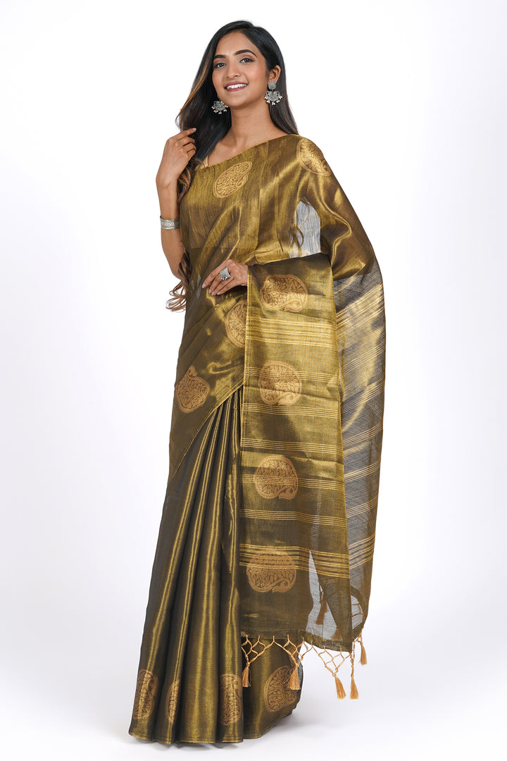 Teejh Indumati Tissue Silk Saree
