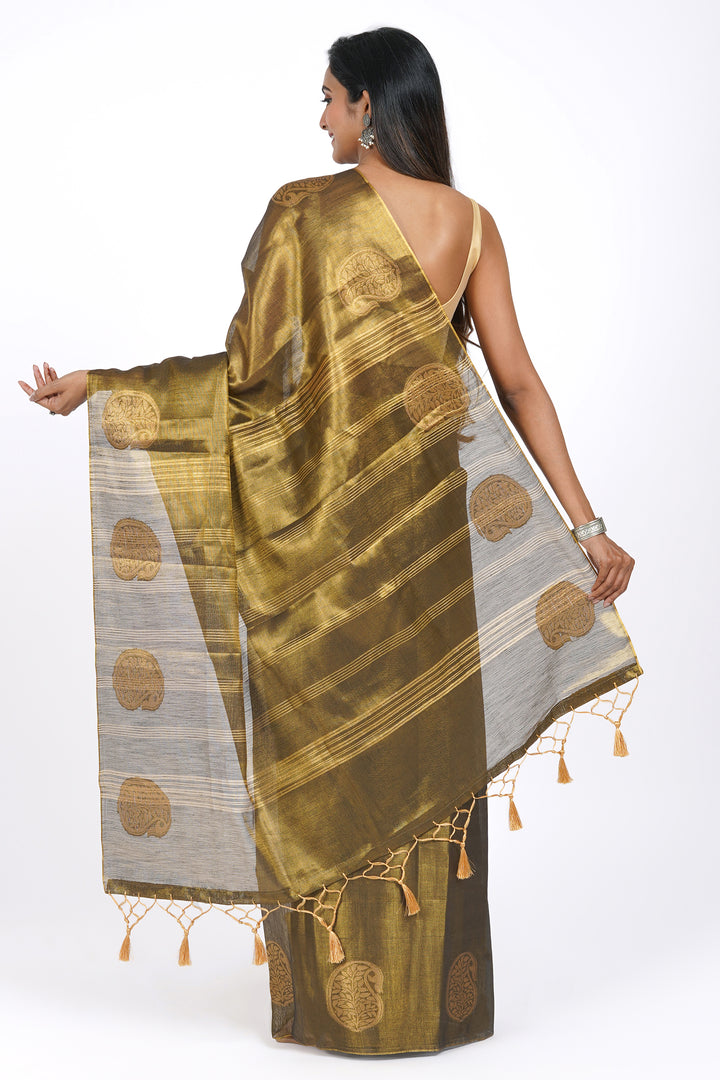 Teejh Indumati Tissue Silk Saree