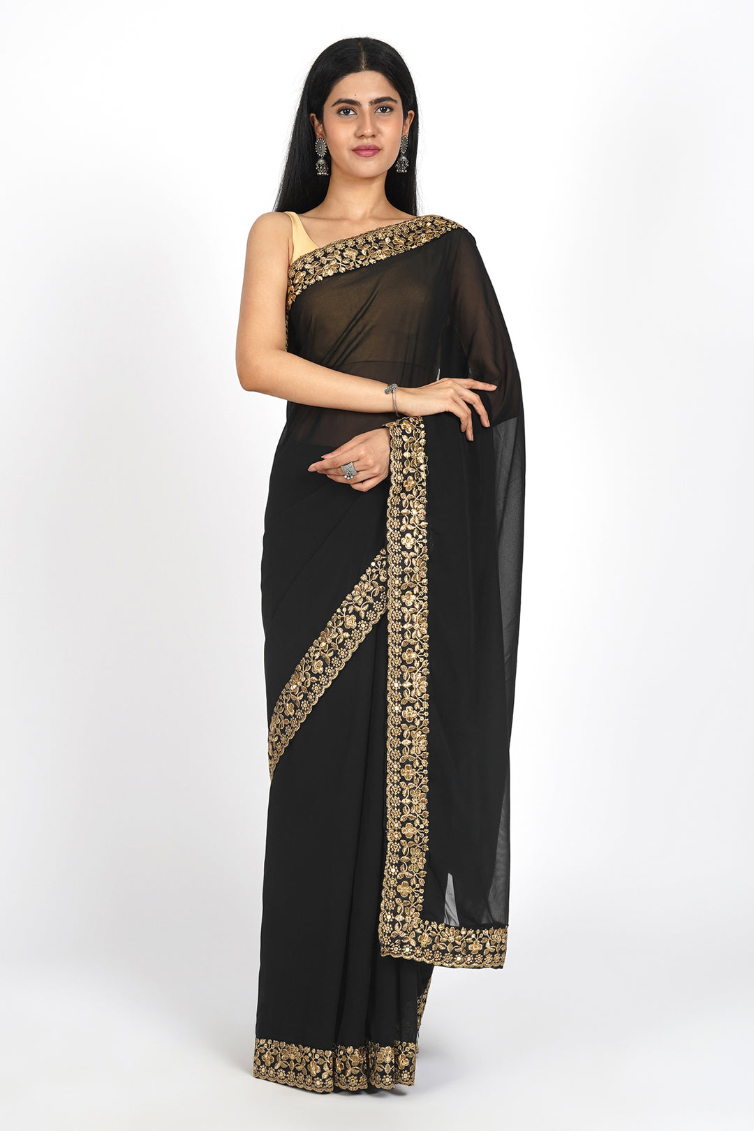 Teejh Kalyani Georgette Saree