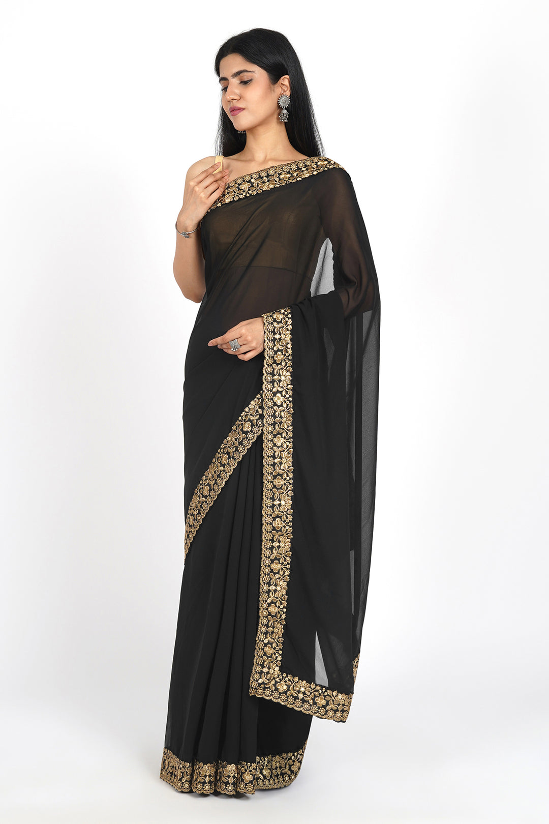 Teejh Kalyani Georgette Saree