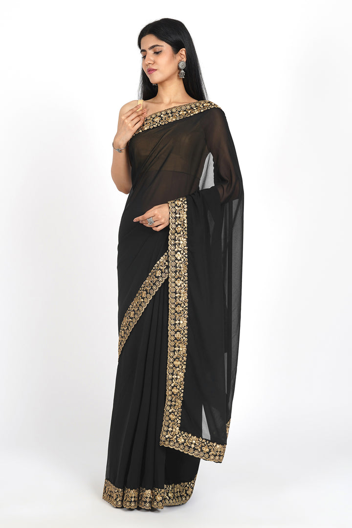 Teejh Kalyani Georgette Saree