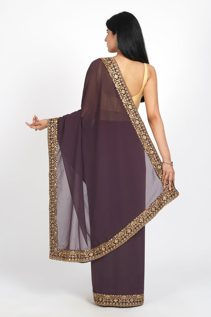 Teejh Taruni Georgette Saree