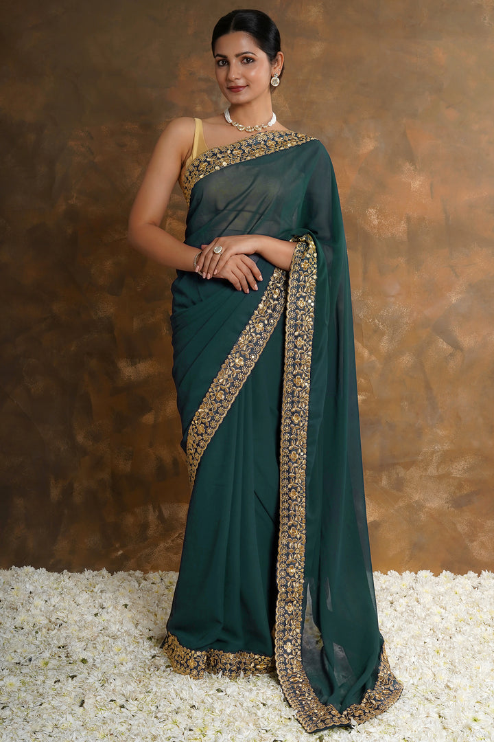 Teejh Aditi Georgette Saree